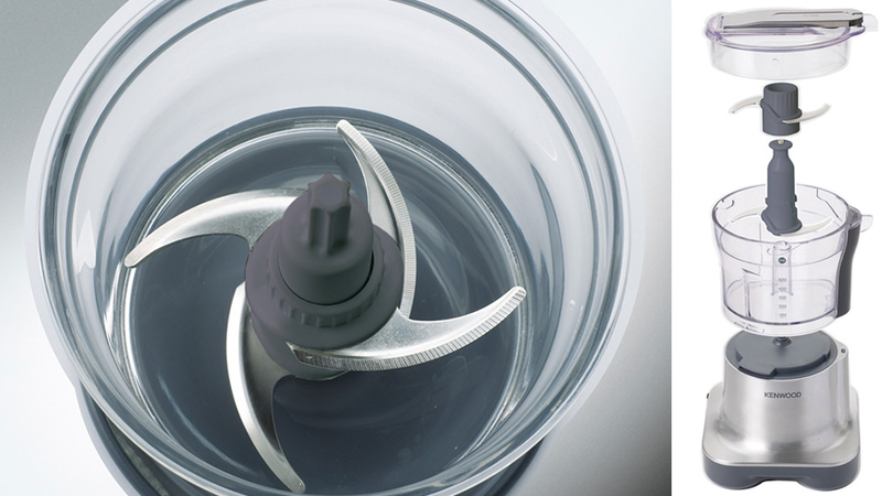 Illustration for article titled The Harder You Press, the Faster This Food Processor Chops